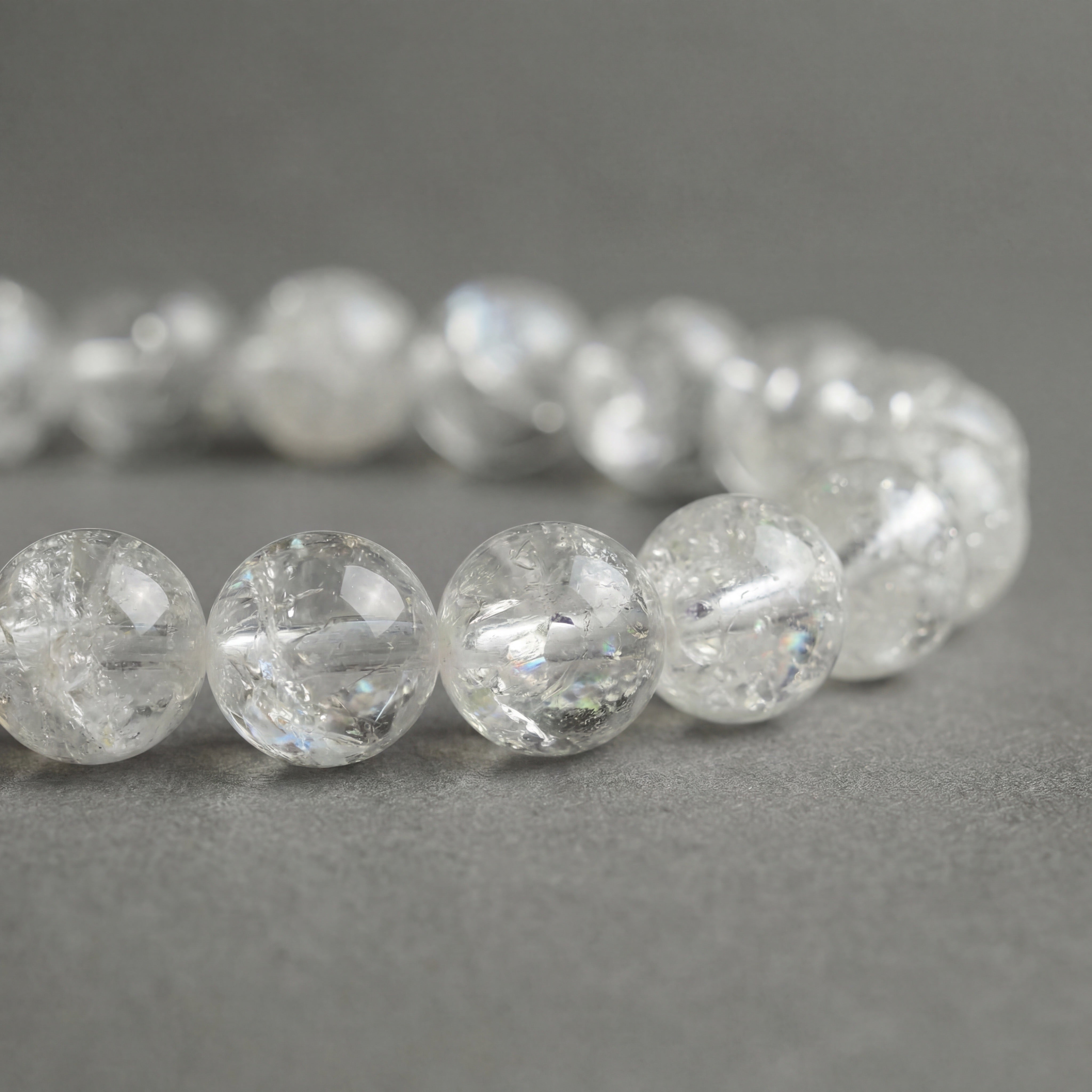 Phantom Clear Quartz Bracelet
