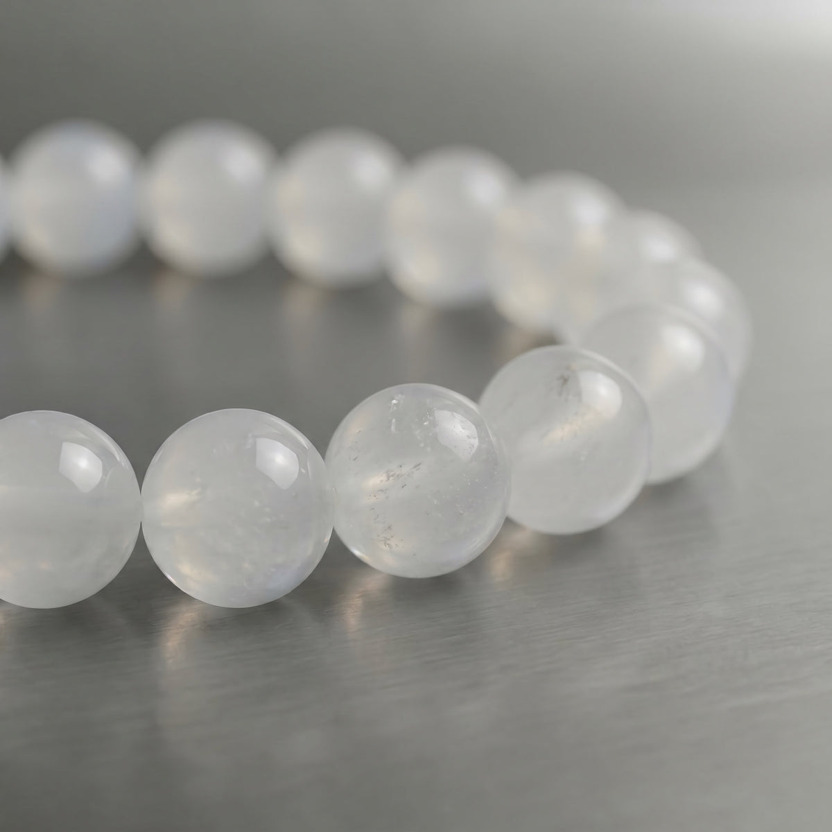 White Agate Bracelet