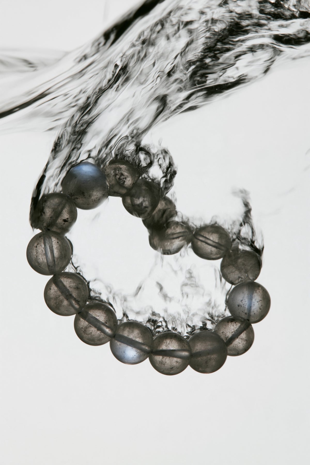 Gray Moonstone Bracelet