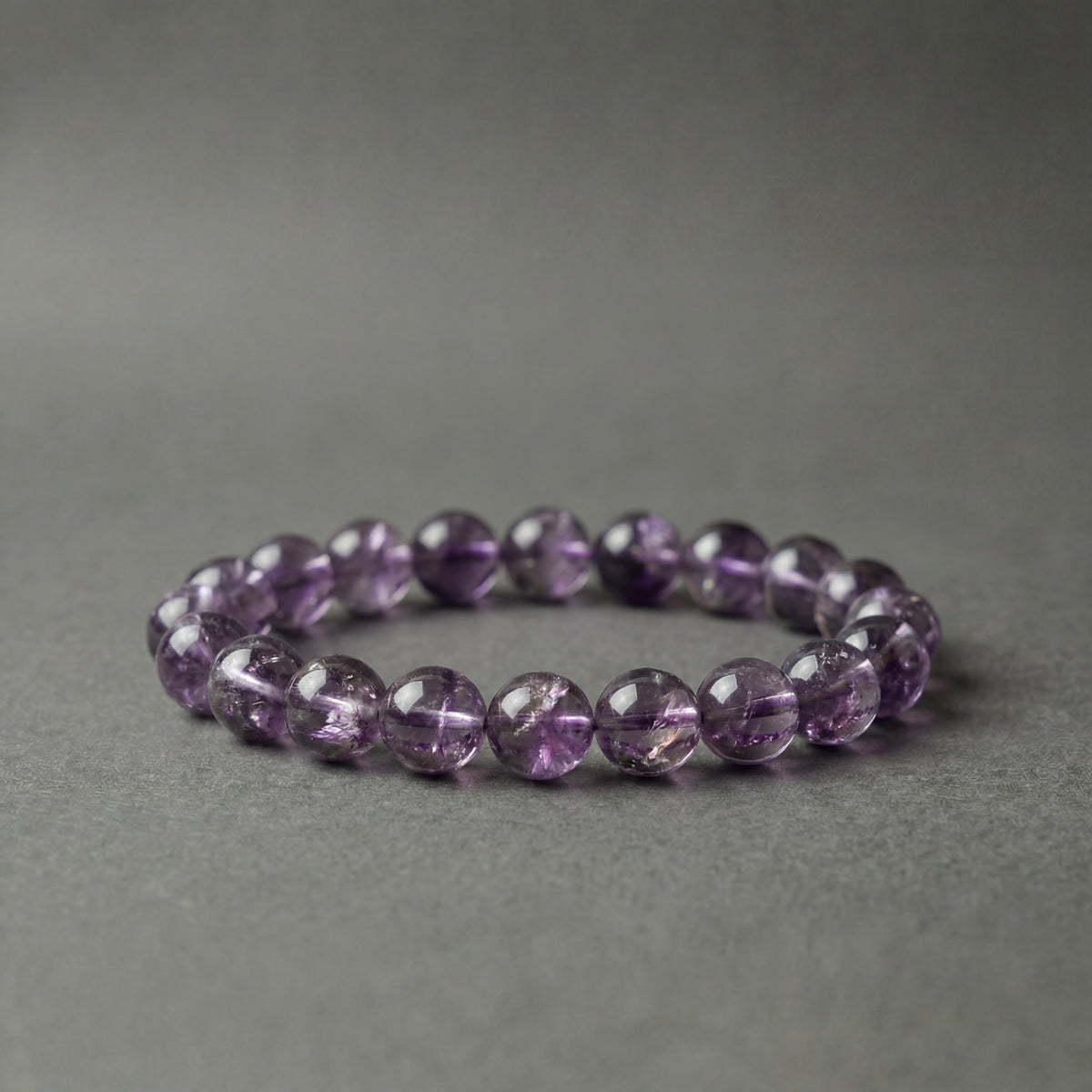 Purple Azeztulite Bracelet