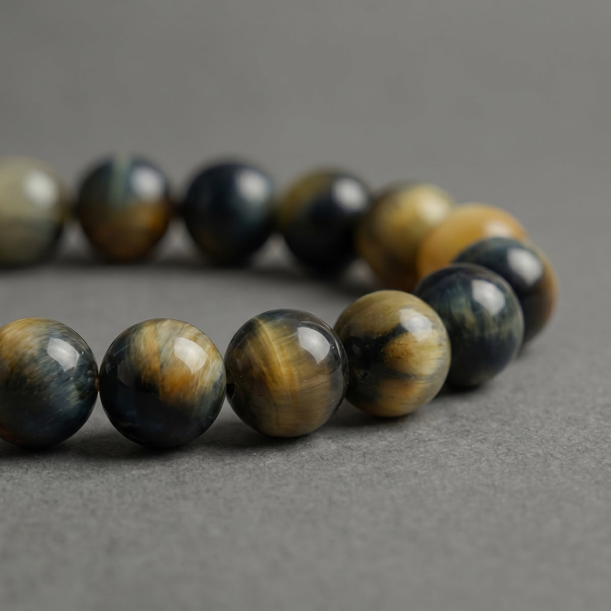 Blue & Gold Tiger’s Eye Bracelet