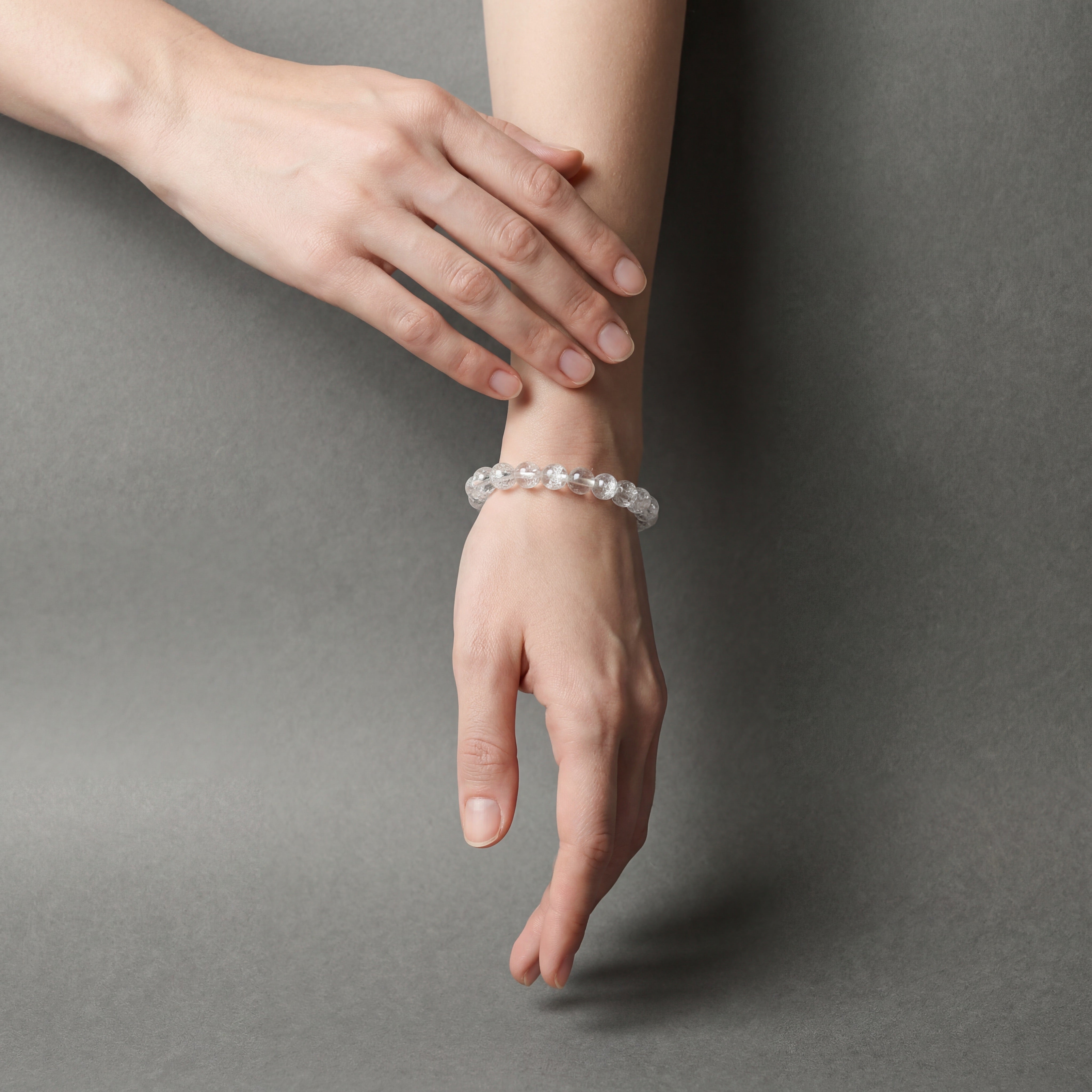 Phantom Clear Quartz Bracelet